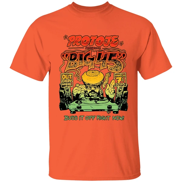 protoje big 45 out everywhere march 7 2025 buss it off right now shirt orange