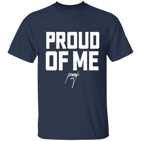 proud of me confetti conspiracies shirt navy