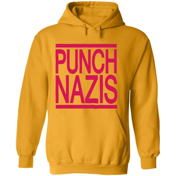 Punch Nazis Hoodie