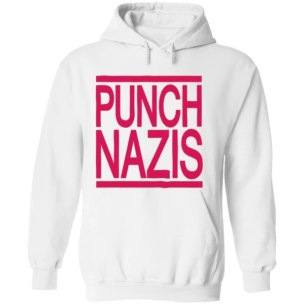 Punch Nazis Hoodie - Image 8