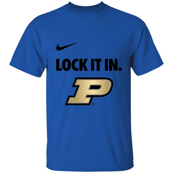 Purdue Boilermakers Lock It In Logo Shirt - Image 5