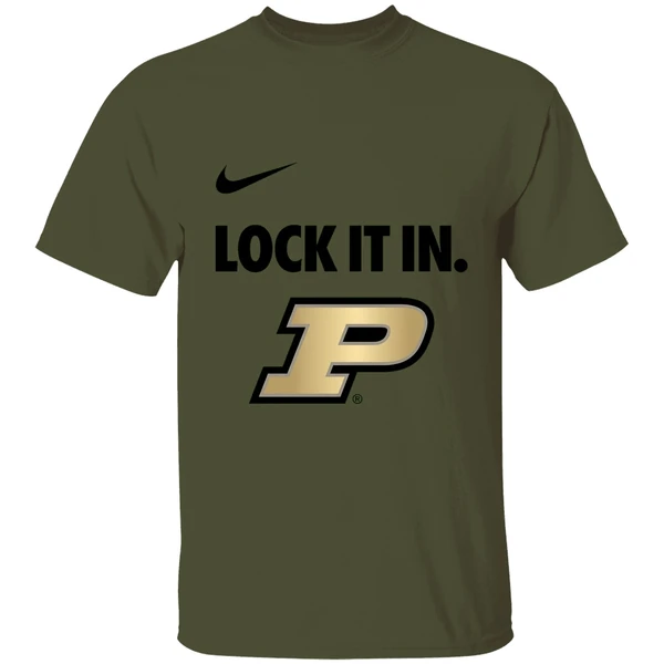Purdue Boilermakers Lock It In Logo Shirt - Image 9