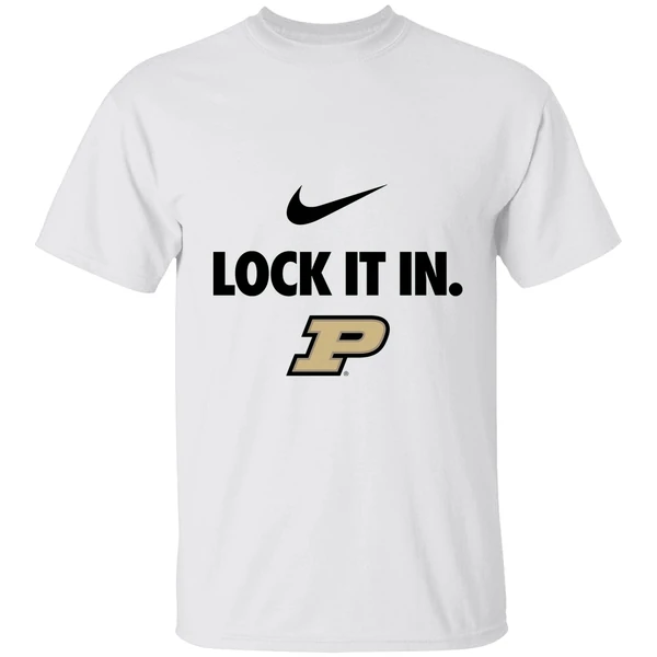 Purdue Boilermakers Lock It In Nike 2026 Wcc Shirt