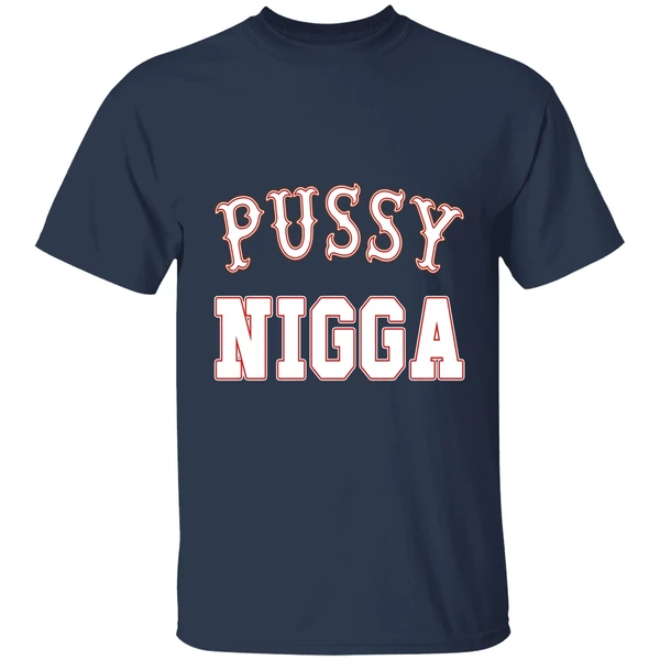 pussy nigga shirt navy