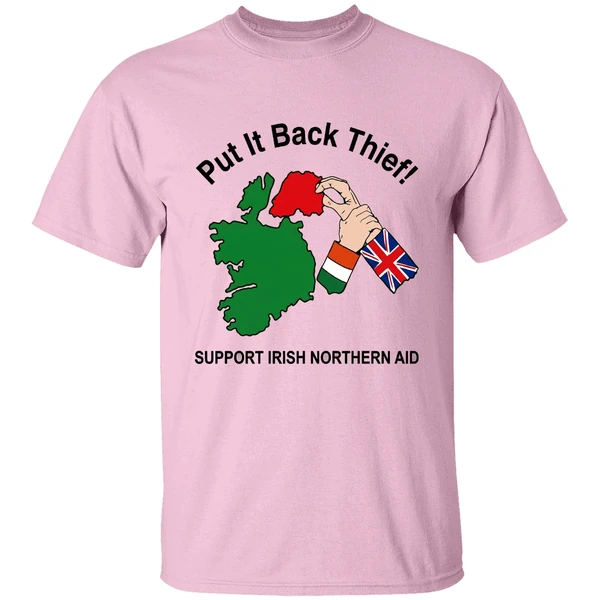 Put It Back Thief Support Irish Northern Aid Shirt - Image 2