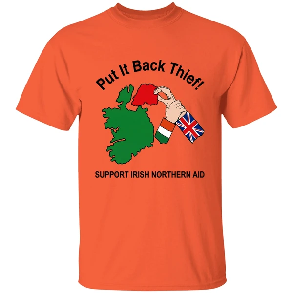 Put It Back Thief Support Irish Northern Aid Shirt - Image 3