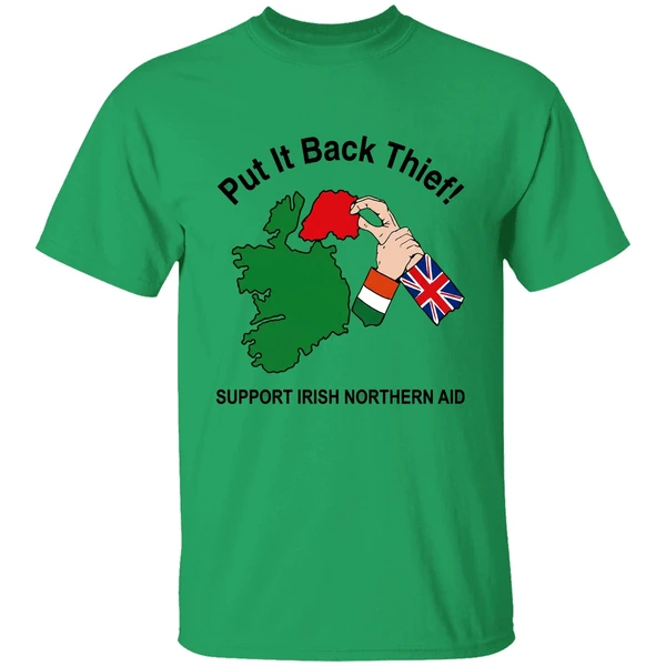 Put It Back Thief Support Irish Northern Aid Shirt - Image 8