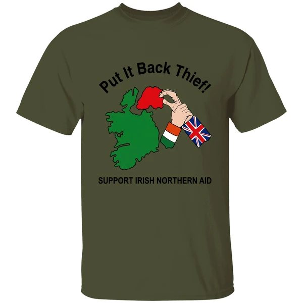 Put It Back Thief Support Irish Northern Aid Shirt - Image 9