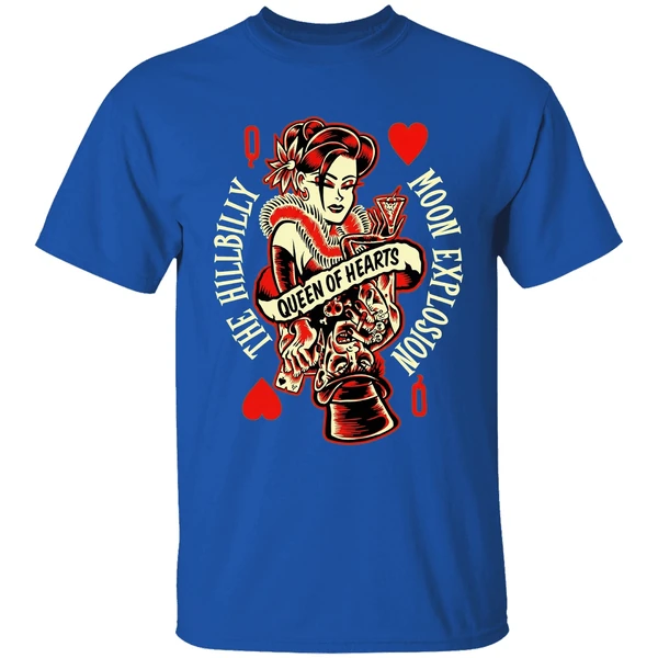 Queen Of Hearts The Hillbilly Moon Explosion Shirt - Image 8