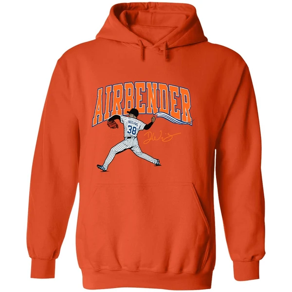 Queens Airbender Devin Williams New York Mets Baseball Hoodie - Image 6