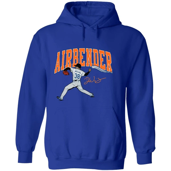 Queens Airbender Devin Williams New York Mets Baseball Hoodie - Image 7