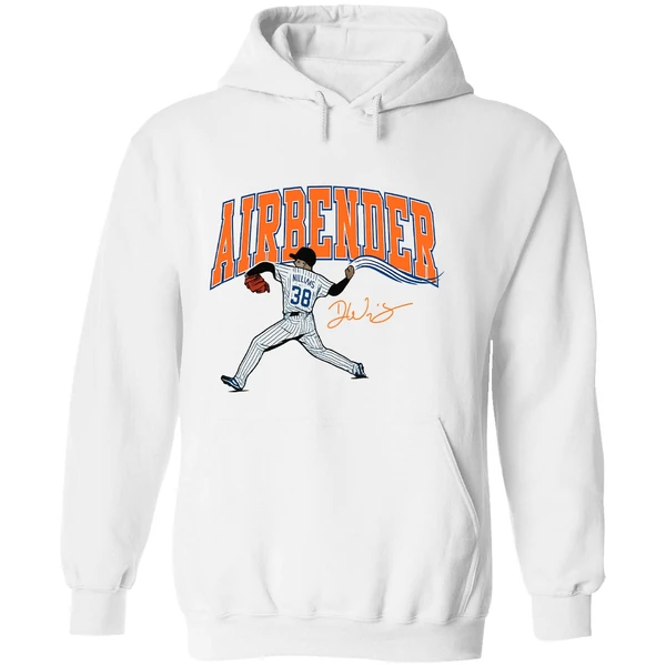 Queens Airbender Devin Williams New York Mets Baseball Hoodie - Image 8