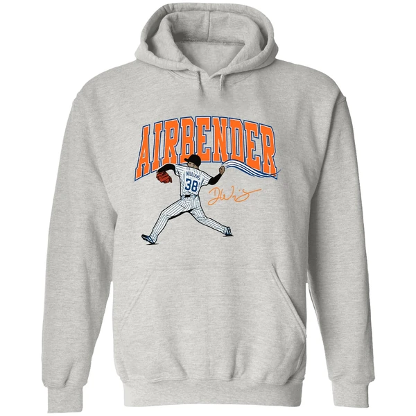 Queens Airbender Devin Williams New York Mets Baseball Hoodie - Image 9
