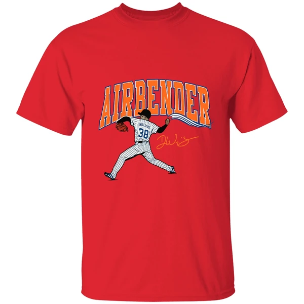 Queens Airbender Devin Williams New York Mets Baseball Shirt - Image 7