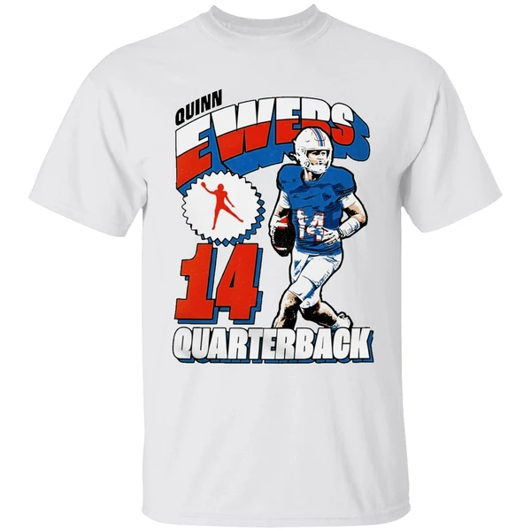 Quinn Ewers Miami Dolphins 14 Quarterback Shirt