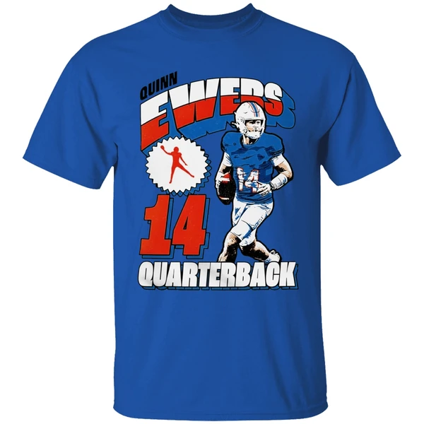 Quinn Ewers Miami Dolphins 14 Quarterback Shirt - Image 5