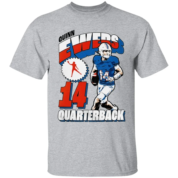 Quinn Ewers Miami Dolphins 14 Quarterback Shirt - Image 6
