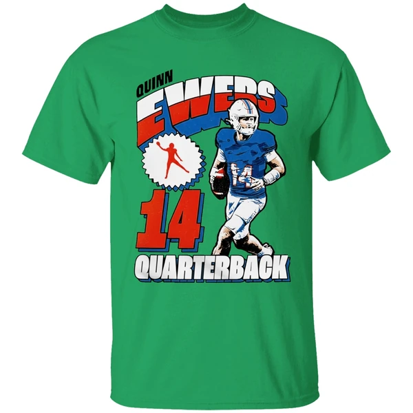 Quinn Ewers Miami Dolphins 14 Quarterback Shirt - Image 8