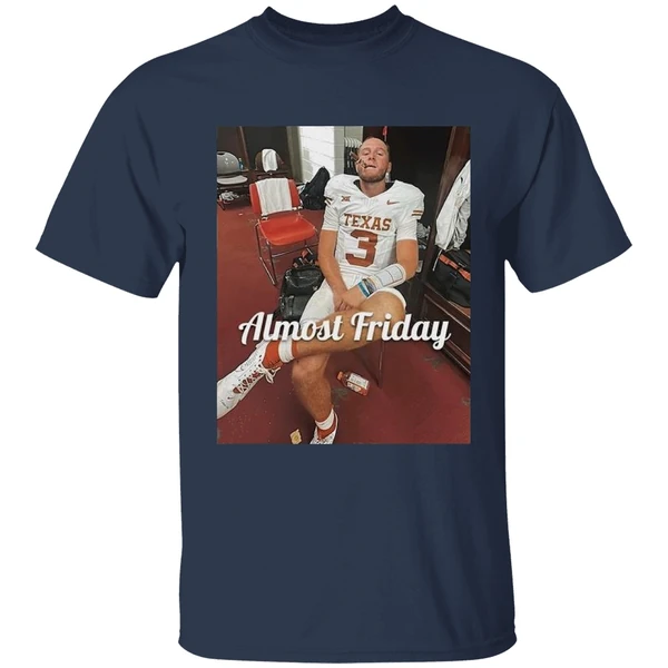 quinn-ewers-smoking-cigars-in-the-room-texas-longhorns-almost-friday-shirt-navy