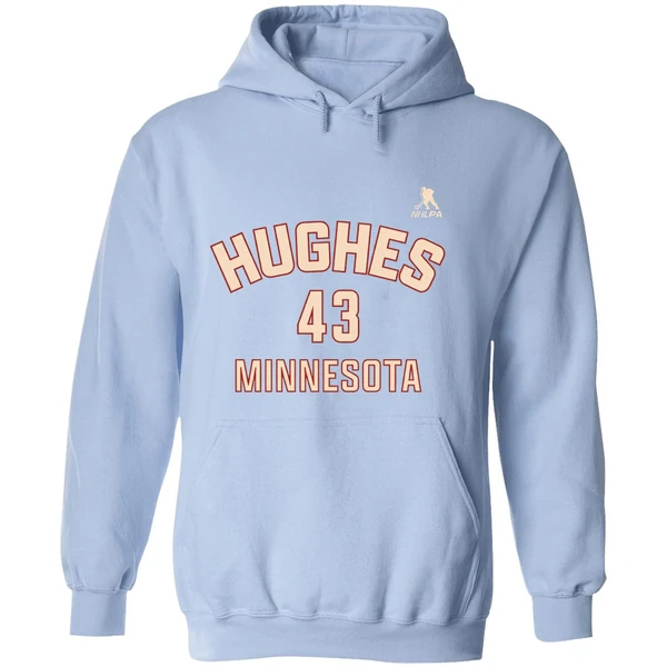 Quinn Hughes 43 Player Minnesota Wild Hockey 2025 Nhl Hoodie - Image 4