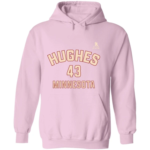 Quinn Hughes 43 Player Minnesota Wild Hockey 2025 Nhl Hoodie - Image 5