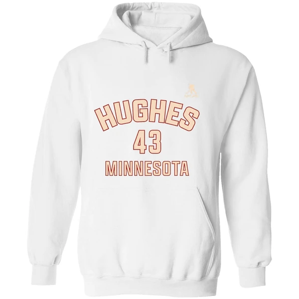 Quinn Hughes 43 Player Minnesota Wild Hockey 2025 Nhl Hoodie - Image 8
