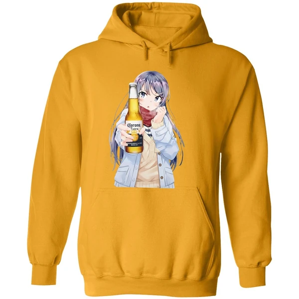 Rabbit Beer Mai Sakurajima Corona Extra Hoodie