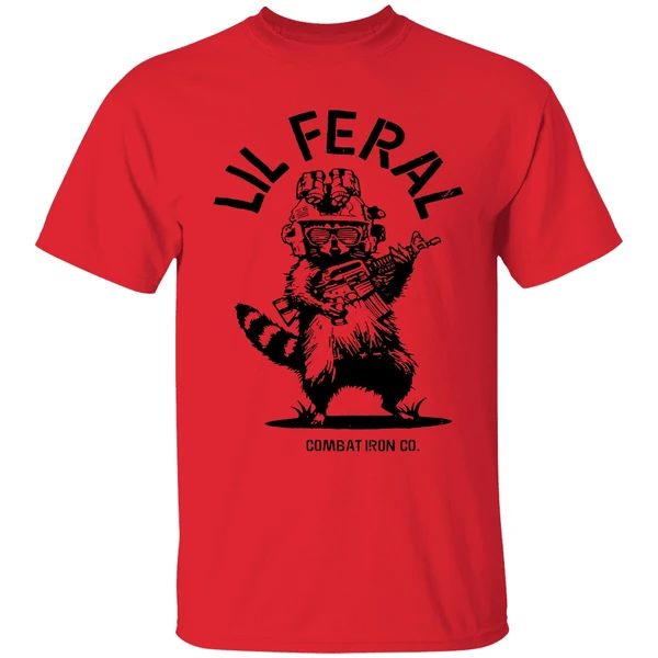 Raccoon Lil Feral Combat Iron Shirt - Image 4