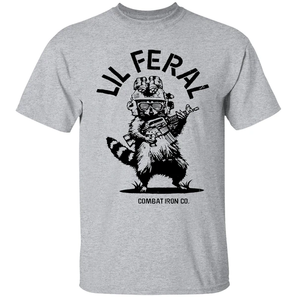 Raccoon Lil Feral Combat Iron Shirt - Image 6