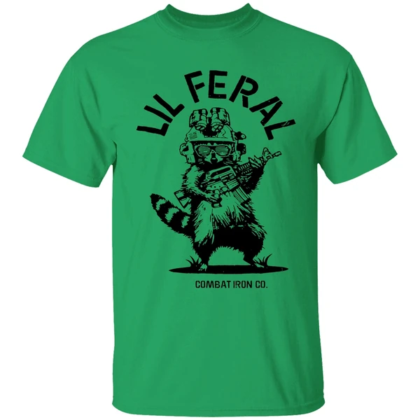 Raccoon Lil Feral Combat Iron Shirt - Image 8