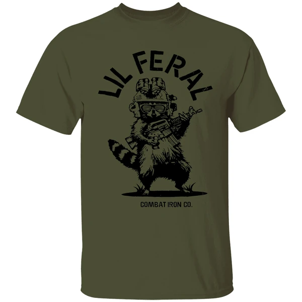 Raccoon Lil Feral Combat Iron Shirt - Image 9