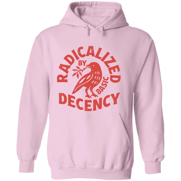 Radicalized By Basic Decency Hoodie - Image 5