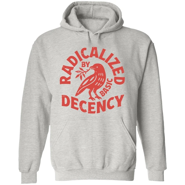 Radicalized By Basic Decency Hoodie - Image 9