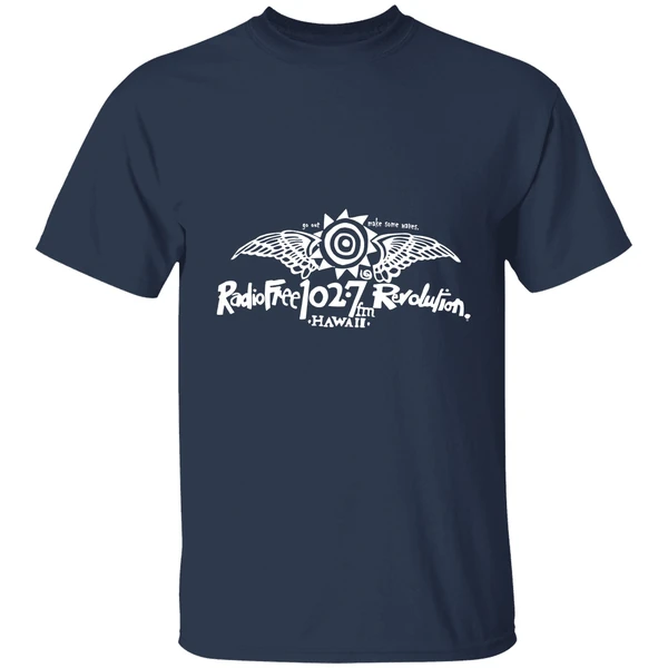 Radio Free Hawaii 102 7 Fm Revolution Shirt - Image 4
