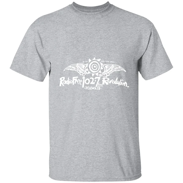 Radio Free Hawaii 102 7 Fm Revolution Shirt - Image 8