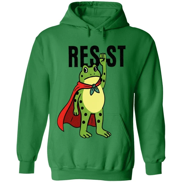 Rage Against Machine Portland Frog Resist Hoodie - Image 2