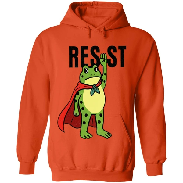 Rage Against Machine Portland Frog Resist Hoodie - Image 6