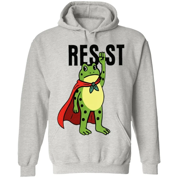 Rage Against Machine Portland Frog Resist Hoodie - Image 9