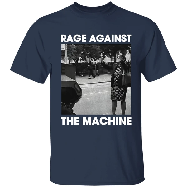 Rage Against The Machine New York Woman Polka Dot Hero Shirt - Image 4