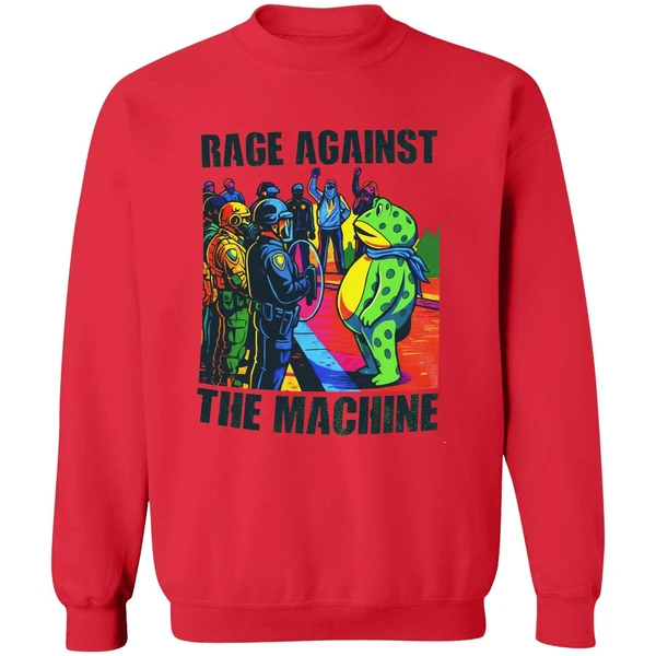 Rage Against The Machine Portland Frog Anti-ice Sweatshirt - Image 9