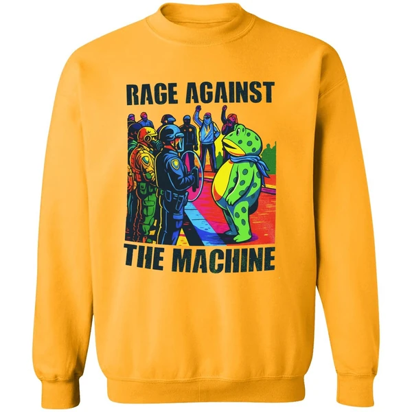 Rage Against The Machine Portland Frog Anti-ice Sweatshirt - Image 5