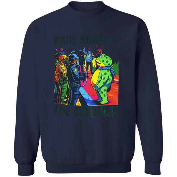 Rage Against The Machine Portland Frog Anti-ice Sweatshirt - Image 6