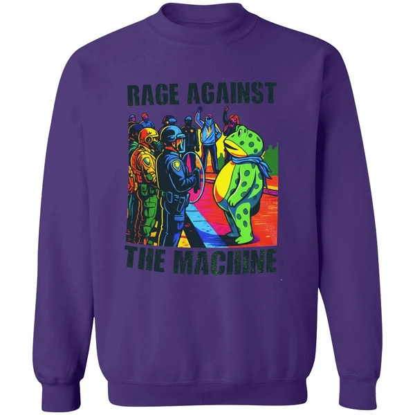 Rage Against The Machine Portland Frog Anti-ice Sweatshirt - Image 7