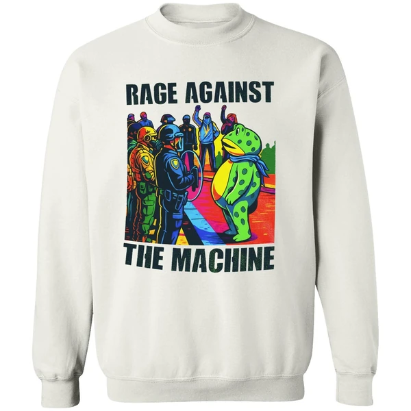 Rage Against The Machine Portland Frog Anti-ice Sweatshirt - Image 2