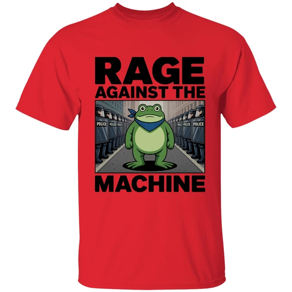 Rage Against The Machine Portland Frog Anti Police Ice Shirt - Image 6