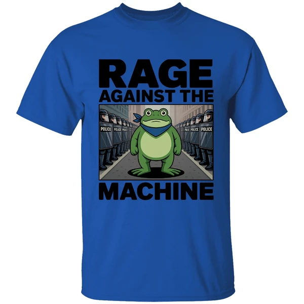 Rage Against The Machine Portland Frog Anti Police Ice Shirt - Image 7