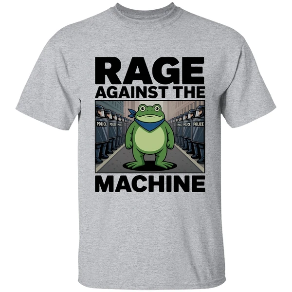 Rage Against The Machine Portland Frog Anti Police Ice Shirt