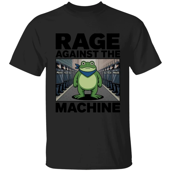 Rage Against The Machine Portland Frog Anti Police Ice Shirt - Image 9