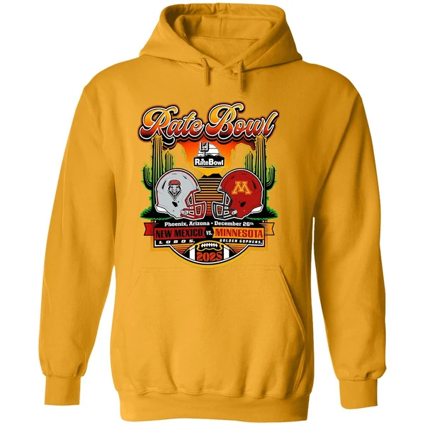 Rate Bowl 2025 New Mexico Lobos Vs Minnesota Golden Gophers Horizon Hoodie