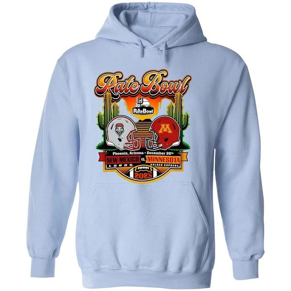 Rate Bowl 2025 New Mexico Lobos Vs Minnesota Golden Gophers Horizon Hoodie - Image 4